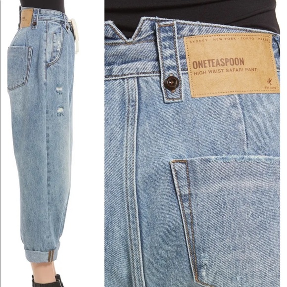 One Teaspoon Safari High Waist Jeans - Picture 12 of 13